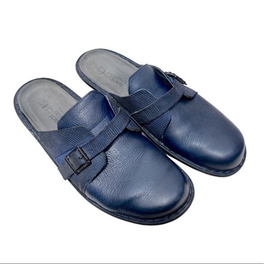 Noat women’s clog slip on Size 41 color Navy Blue